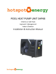 POOL HEAT PUMP UNIT SHP48