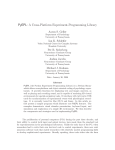 PyEPL: A Cross-Platform Experiment-Programming Library