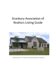 MLS Handbook - Granbury Association of REALTORS