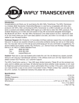 WIFLY TRANSCEIVER - Amazon Web Services