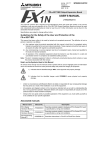 USER`S MANUAL - inverter & Plc