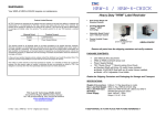 HRW-4 label rewinder user`s manual