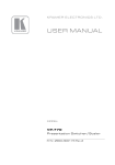 USER MANUAL