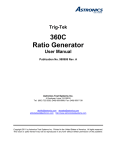 360C Ratio Generator - Astronics Test Systems