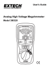 Analog High Voltage Megohmmeter