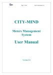City-Mind User manual English