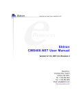 Ektron CMS400.NET User Manual - Ektron Product Documentation