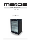 Back Bar Freezer