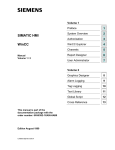 SIMATIC HMI WinCC