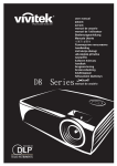 Vivitek D825M Serie User Manual English