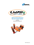 LM70 Handheld Manual