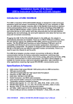 QCUSA USB-16COMi-M User`s Manual