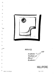 Millipore Milli Q manual 1997