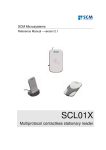 SCL01X - SCM Microsystems