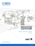 ScaleOR™ User Manual - NDS Surgical Imaging