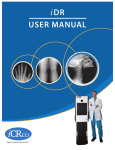 iDR USER MANUAL