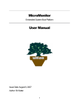 MicroMonitor User`s Manual