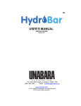 HydroBar User`s Manual - Higgs Hydrographic Tek