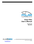 Polar PDU User`s Manual