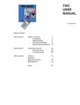 TWC USER MANUAL