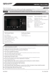 CONTROL TOUCH PANEL Contents Technical information