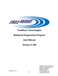 FreeWave Technologies Multipoint Diagnostics Program User