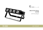 xBrick Full-Colour 16×3W LED floodlight user manual