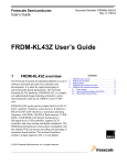 FRDM-KL43Z User`s Guide - Freescale Semiconductor