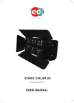 STAGE COLOR 24 USER MANUAL