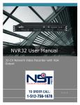 NVR32 User Manual