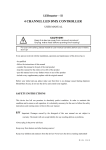 II 4 CHANNEL LED DMX CONTROLLER