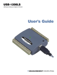 USB-1208LS User`s Guide