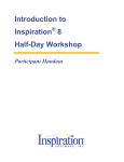 Introduction to Inspiration 8 Half