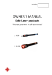 Show me the laser user manual