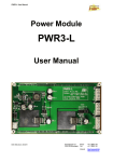 Power Module PWR3-L User Manual