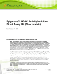 Epigenase™ HDAC Activity/Inhibition Direct Assay Kit (Fluorometric)