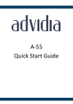 A-55 Quick Start Guide Quick Start Guide