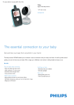 Product Leaflet: 2.4" color screen Digital Video Baby Monitor