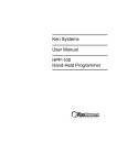 Keri Systems User Manual HPP-100 Hand