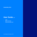 XcreenKey Verti User Manual