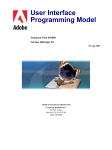 10050 User Interface Programming Model