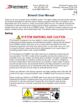 StressX User Manual Safety SYSTEM WARNING AND