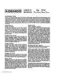 Ademco - 7915 FAST User Manual