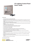 CX User Guide - Hubbell Building Automation