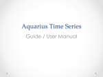 Aquarius Time Series - Westmont College