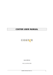 COST€R USER MANUAL