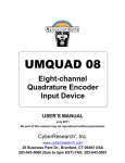 Installing the UMQUAD 08
