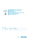 PNX8526 User Manual UM10104_1 Programmable Source
