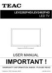 USER MANUAL