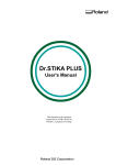 Dr. STIKA Plus Users Manual